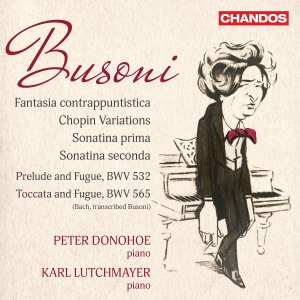 Peter Donohoe Karl Lutchmayer - Busoni: Fantasia Contrappuntistica i gruppen CD / Kommande / Klassiskt hos Bengans Skivbutik AB (5573234)