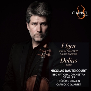 Nicolas Dautricourt Frederic Chasl - Elgar: Violin Concerto Salut D'amo i gruppen CD / Klassiskt hos Bengans Skivbutik AB (5573253)