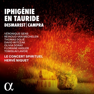 Le Concert Spirituel Herve Niquet - Desmarets & Campra: Iphigenie En Ta i gruppen CD / Kommande / Klassiskt hos Bengans Skivbutik AB (5573263)