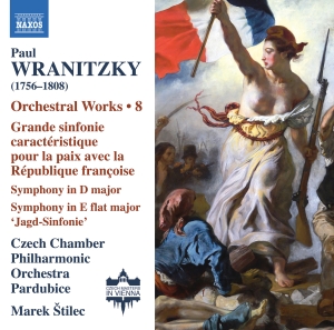 Czech Chamber Philharmonic Orchestr - Wranitzky: Orchestral Works, Vol. 8 i gruppen CD / Kommande / Klassiskt hos Bengans Skivbutik AB (5573273)