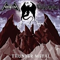 Vulcano / Nifelheim - Thunder Metal (Vinyl Lp) i gruppen VINYL / Kommande / Hårdrock hos Bengans Skivbutik AB (5573544)