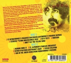 Zappa Frank - Live In Australia 1973 i gruppen ÖVRIGT / Övrigt / aub hos Bengans Skivbutik AB (5573612)