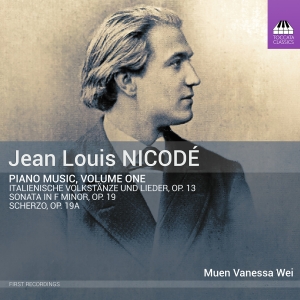  Muen Vanessa Wei - Jean Louis Nicodé: Piano Music, Vol i gruppen CD / Kommande / Klassiskt hos Bengans Skivbutik AB (5573653)