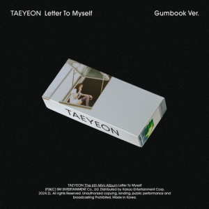 Taeyeon - Letter To Myself (Gumbook Ver.) i gruppen MERCHANDISE / Merch+Code / Kommande / K-Pop hos Bengans Skivbutik AB (5573711)