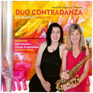 Duo Contradanza - Colorlights - Classic Meets Tango, i gruppen CD / Klassiskt hos Bengans Skivbutik AB (5573726)