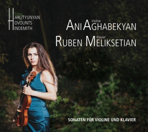 Ani Aghabekyan Ruben Meliksetian - Sonatas For Violin And Piano i gruppen CD / Klassiskt hos Bengans Skivbutik AB (5573739)