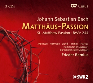 Bach - Matthäus Passion Bwv 244 i gruppen VI TIPSAR / Julklappstips CD hos Bengans Skivbutik AB (5573838)