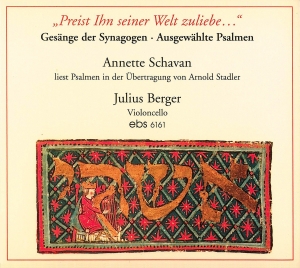  Annette Schavan Julius Berger - A Psalm Selection i gruppen VI TIPSAR / Julklappstips CD hos Bengans Skivbutik AB (5573855)