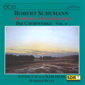 Werner Pfaff Studio Vocale Karlsru - Robert Schumann: Choral Works Vol. i gruppen CD / Klassiskt hos Bengans Skivbutik AB (5573862)