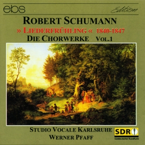 Werner Pfaff Studio Vocale Karlsru - Robert Schumann: Choral Works Vol. i gruppen VI TIPSAR / Julklappstips CD hos Bengans Skivbutik AB (5573869)