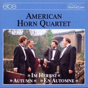 American Horn Quartet - Im Herbst i gruppen VI TIPSAR / Julklappstips CD hos Bengans Skivbutik AB (5573876)