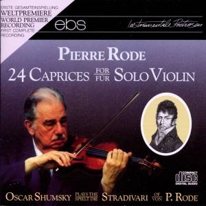 Oscar Shumsky - Pierre Rode: 24 Caprices For Violin i gruppen VI TIPSAR / Julklappstips CD hos Bengans Skivbutik AB (5573878)