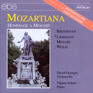 David Geringas Tatjana Schatz - Mozartiana - Hommage À Mozart i gruppen VI TIPSAR / Julklappstips CD hos Bengans Skivbutik AB (5573882)