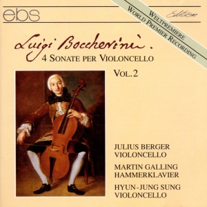 Julius Berger Martin Galling Hyun - Luigi Boccherini: 4 Sonate Per Viol i gruppen VI TIPSAR / Julklappstips CD hos Bengans Skivbutik AB (5573883)