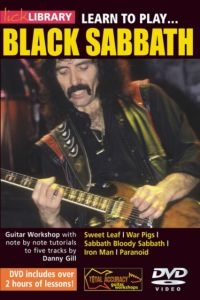 Black Sabbath - Lick Library: Learn To Play i gruppen ÖVRIGT / Musik-DVD & Bluray hos Bengans Skivbutik AB (5574213)