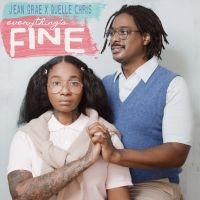 Chris Quelle & Jean Grae - Everything's Fine (Baby Blue & Pink i gruppen VINYL / Kommande / Pop-Rock hos Bengans Skivbutik AB (5574276)