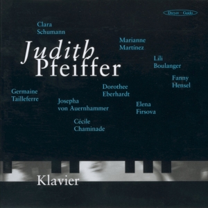 Judith Pfeiffer - Works For Piano Solo By Female Comp i gruppen VI TIPSAR / Julklappstips CD hos Bengans Skivbutik AB (5574441)