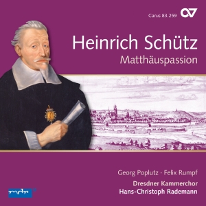 Schütz - St Matthew Passion (Schütz-Edition i gruppen VI TIPSAR / Julklappstips CD hos Bengans Skivbutik AB (5574456)