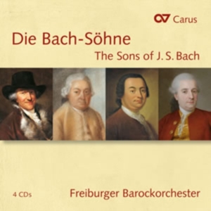 Bach - The Bach Sons - Symphonies And Conc i gruppen CD / Klassiskt hos Bengans Skivbutik AB (5574486)