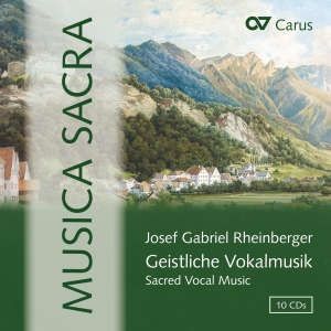 Rheinberger - Musica Sacra - Sacred Vocal Music i gruppen VI TIPSAR / Julklappstips CD hos Bengans Skivbutik AB (5574492)