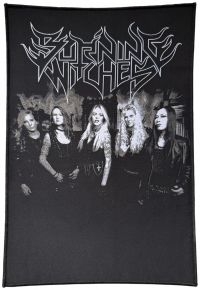 Burning Witches - Backpatch Standing Band (29,5 X 20, i gruppen MERCHANDISE / Accessoarer / Kommande / Hårdrock hos Bengans Skivbutik AB (5574613)