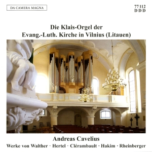 Cavelius Andreas - The Klais Organ Of The Lutheran Chu i gruppen VI TIPSAR / Julklappstips CD hos Bengans Skivbutik AB (5574867)