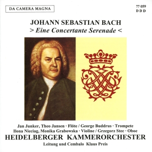 J. S. Bach - Eine Concertante Serenade i gruppen VI TIPSAR / Julklappstips CD hos Bengans Skivbutik AB (5574872)