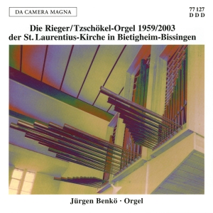 Benkö Jürgen - The Rieger-Tzschökel-Organ 1959/200 i gruppen VI TIPSAR / Julklappstips CD hos Bengans Skivbutik AB (5574874)