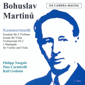 Martinu - Chamber Music i gruppen VI TIPSAR / Julklappstips CD hos Bengans Skivbutik AB (5574876)