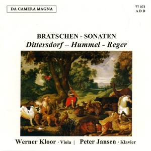 Werner Kloor Peter Jansen - Sonatas For Viola i gruppen VI TIPSAR / Julklappstips CD hos Bengans Skivbutik AB (5574889)