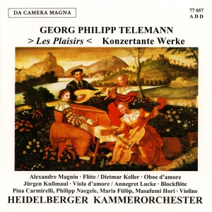 Telemann G P - Les Plaisirs i gruppen VI TIPSAR / Julklappstips CD hos Bengans Skivbutik AB (5574893)