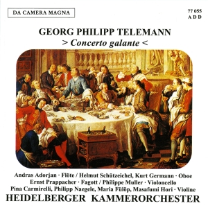 Telemann G P - Concerto Galante i gruppen VI TIPSAR / Julklappstips CD hos Bengans Skivbutik AB (5574897)