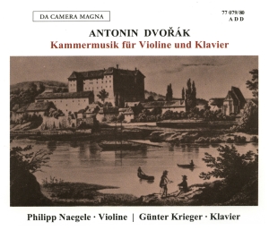 Dvorak - Chamber Music For Violin & Piano i gruppen VI TIPSAR / Julklappstips CD hos Bengans Skivbutik AB (5574918)