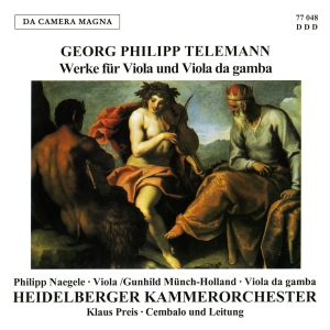 Telemann G P - Works For Viola & Viola Da Gamba i gruppen VI TIPSAR / Julklappstips CD hos Bengans Skivbutik AB (5574976)