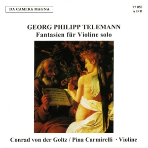 Telemann G P - Fantasias For Solo Violin i gruppen VI TIPSAR / Julklappstips CD hos Bengans Skivbutik AB (5574978)