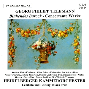 Telemann G P - Largo E Staccato - Concertante i gruppen VI TIPSAR / Julklappstips CD hos Bengans Skivbutik AB (5574979)