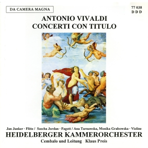 Vivaldi - Concerti Con Titulo i gruppen CD / Klassiskt hos Bengans Skivbutik AB (5574982)