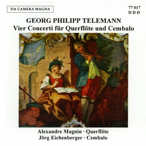 Telemann G P - Concertos For Flute & Harpsichord i gruppen VI TIPSAR / Julklappstips CD hos Bengans Skivbutik AB (5574986)