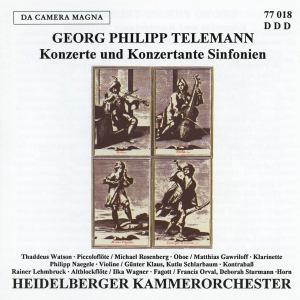 Telemann G P - Various Concertos i gruppen VI TIPSAR / Julklappstips CD hos Bengans Skivbutik AB (5575001)