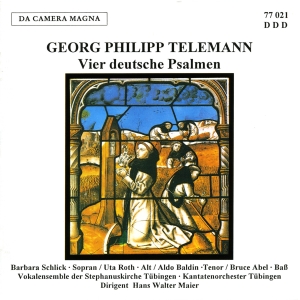 Telemann G P - 4 Deutsche Psalmen (100/111/117/121 i gruppen VI TIPSAR / Julklappstips CD hos Bengans Skivbutik AB (5575004)