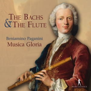 Beniamino Paganini Musica Gloria - The Bachs & The Flute i gruppen VI TIPSAR / Julklappstips CD hos Bengans Skivbutik AB (5575025)