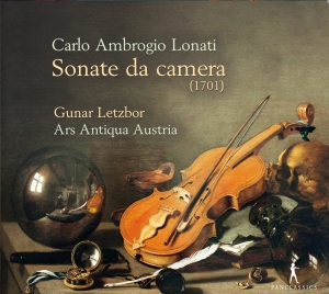 Carlo Ambrogio Lonati - Sonate Da Camera - Nos. 1, 2, 3 & 6 i gruppen CD / Klassiskt hos Bengans Skivbutik AB (5575081)