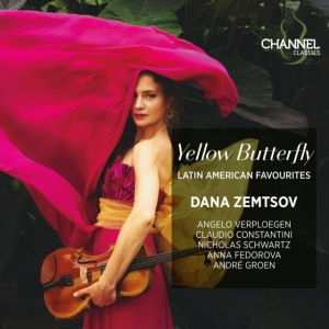 Dana Zemtsov - Yellow Butterfly - Latin American F i gruppen CD / Klassiskt hos Bengans Skivbutik AB (5575303)