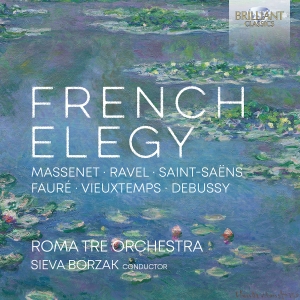 Roma Tre Orchestra Sieva Borzak - French Elegy i gruppen CD / Kommande / Klassiskt hos Bengans Skivbutik AB (5575319)