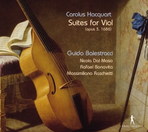 Carolus Hacquart - Suites For Viol (Op. 3, 1686) i gruppen CD / Klassiskt hos Bengans Skivbutik AB (5575703)