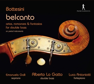 Giovanni Bottesini - Belcanto - Arias, Romances & Fantas i gruppen VI TIPSAR / Julklappstips CD hos Bengans Skivbutik AB (5575771)