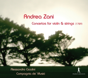 Andrea Zani - Concertos For Violin & Strings (172 i gruppen VI TIPSAR / Julklappstips CD hos Bengans Skivbutik AB (5575785)