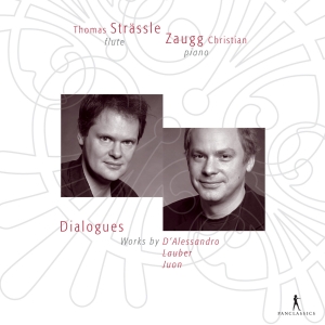 Thomas Strässle Christian Zaugg - Dialogues - Works For Flute & Piano i gruppen VI TIPSAR / Julklappstips CD hos Bengans Skivbutik AB (5575924)