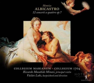 Henrici Albicastro - 12 Concerti A Quattro Op. 7 i gruppen CD / Klassiskt hos Bengans Skivbutik AB (5575958)