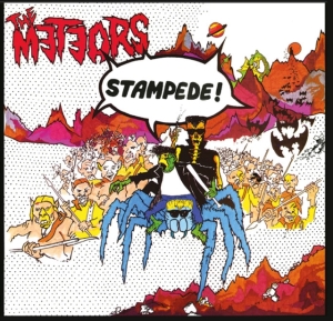 Meteors The - Stampede (Orange Vinyl Lp) i gruppen VINYL / Pop-Rock hos Bengans Skivbutik AB (5576019)